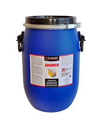 Absokem Hienojakoinen imeytysrae öljylle ja kemikaaleille 30 L säilytysastia