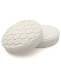 Kiillotussieni puhdistukseen valkoinen Ø150 mm Hex Flexipads
