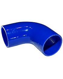 Silikoniletku sininen 90° 70x70x80