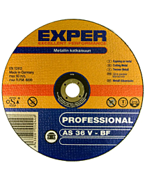Exper Pro AS 36V Katkaisulaikka metallille 125mm x 2,2mm