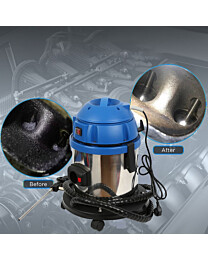 Pähkinärakeen puhalluslaite 13L koneen osien puhdistukseen