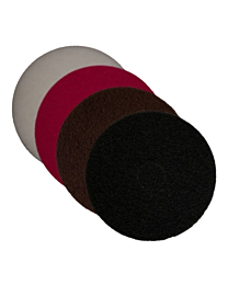 Lattianhoitolaikka punainen 406 mm 5kpl