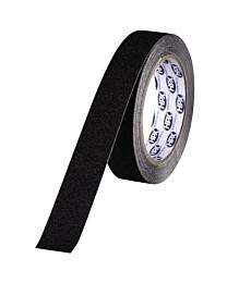 Liukuesteteippi 25mm x 5m musta