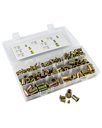 Niittimutterilajitelma M3-M12, 235 osainen