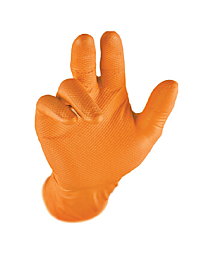 Nitriilisormikas Oranssi 10/XL 