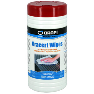 Oracert Wipes Desinfioiva puhdistusliina 80 kpl