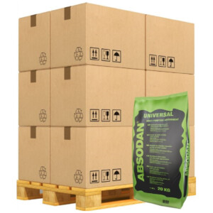 Absodan Karkea imeytysrae öljylle ja kemikaaleille 40 L säkki, lava