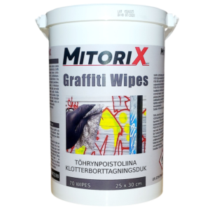 Graffiti Wipes Töhrynpoistoliina 70 kpl