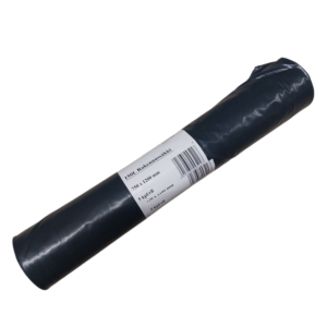 Jätesäkki 150L musta remonttisäkki 5kpl rulla