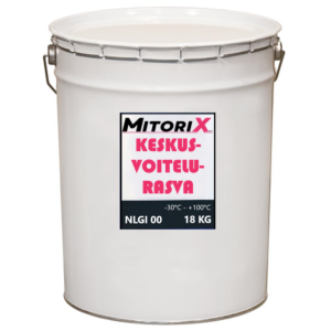 Litiumpohjainen keskusvoitelurasva NLGI 00 EP 18 kg