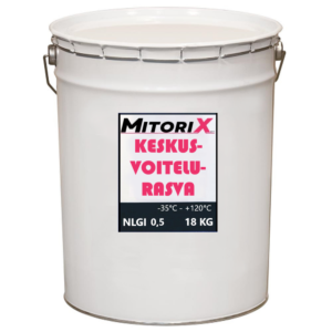 Litiumpohjainen keskusvoitelurasva NLGI 0,5 EP 18 kg