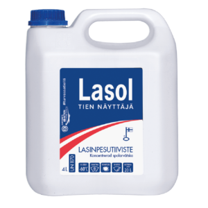 Lasol laimennettava tuulilasinpesutiiviste -60°C 4 L