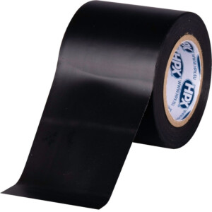 Maatilateippi 50mm x 10m musta, 6kpl