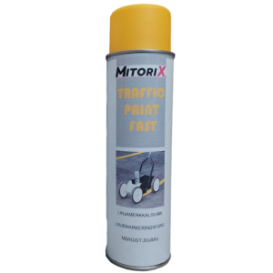 Traffic Paint Fast Linjamerkkausväri keltainen 500 ml aerosoli
