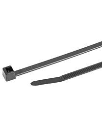 Nippuside musta HellermannTyton T50L 4,6x390mm 100kpl