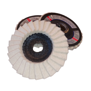 Huopalamellilaikka kulmahiomakoneeseen 125 mm 