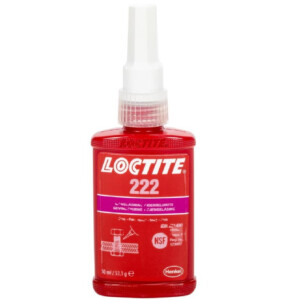 Kierrelukite Loctite 222 Matalalujuus 50 ml