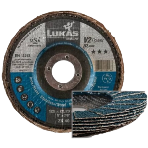 Liuskalautanen, kupera, lasikuiturunko 125mm K-60 Lukas V2 